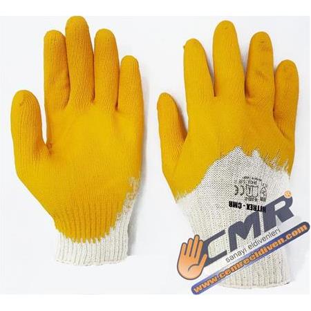 Örgü Gold Sarı Nitril Eldiven  N-102-2