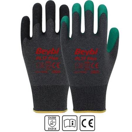 Beybi PL17 Flex Likralı İpten Örme Lateks Eldiven