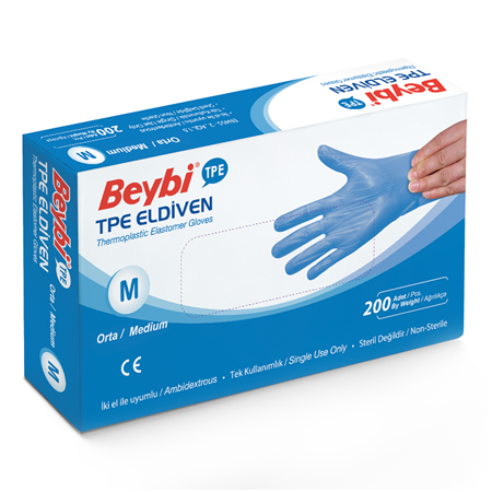 Beybi Tpe Eldiven Mavi