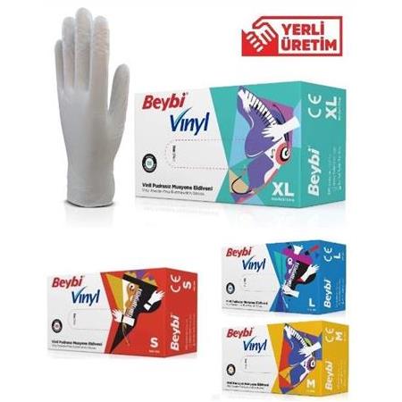 Beybi Şeffaf Vinil Eldiven