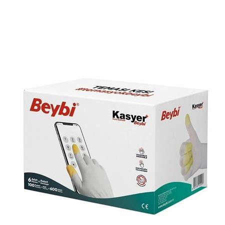 Beybi Kasyer Plus Dokunmatik Polyester Eldiven - 6 adet (3 Çift)